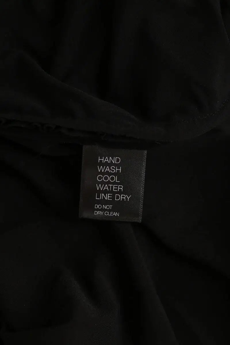Robe Norma Kamali Noir en Polyester