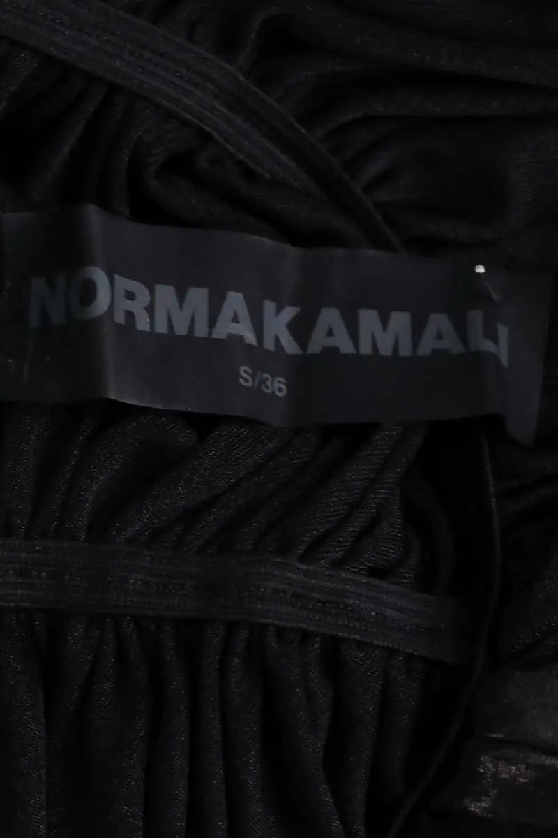 Robe Norma Kamali Noir en Synthétique