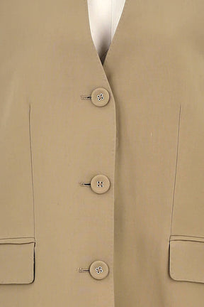 Robe Officine Générale Beige en Laine