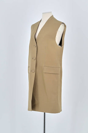 Robe Officine Générale Beige en Laine