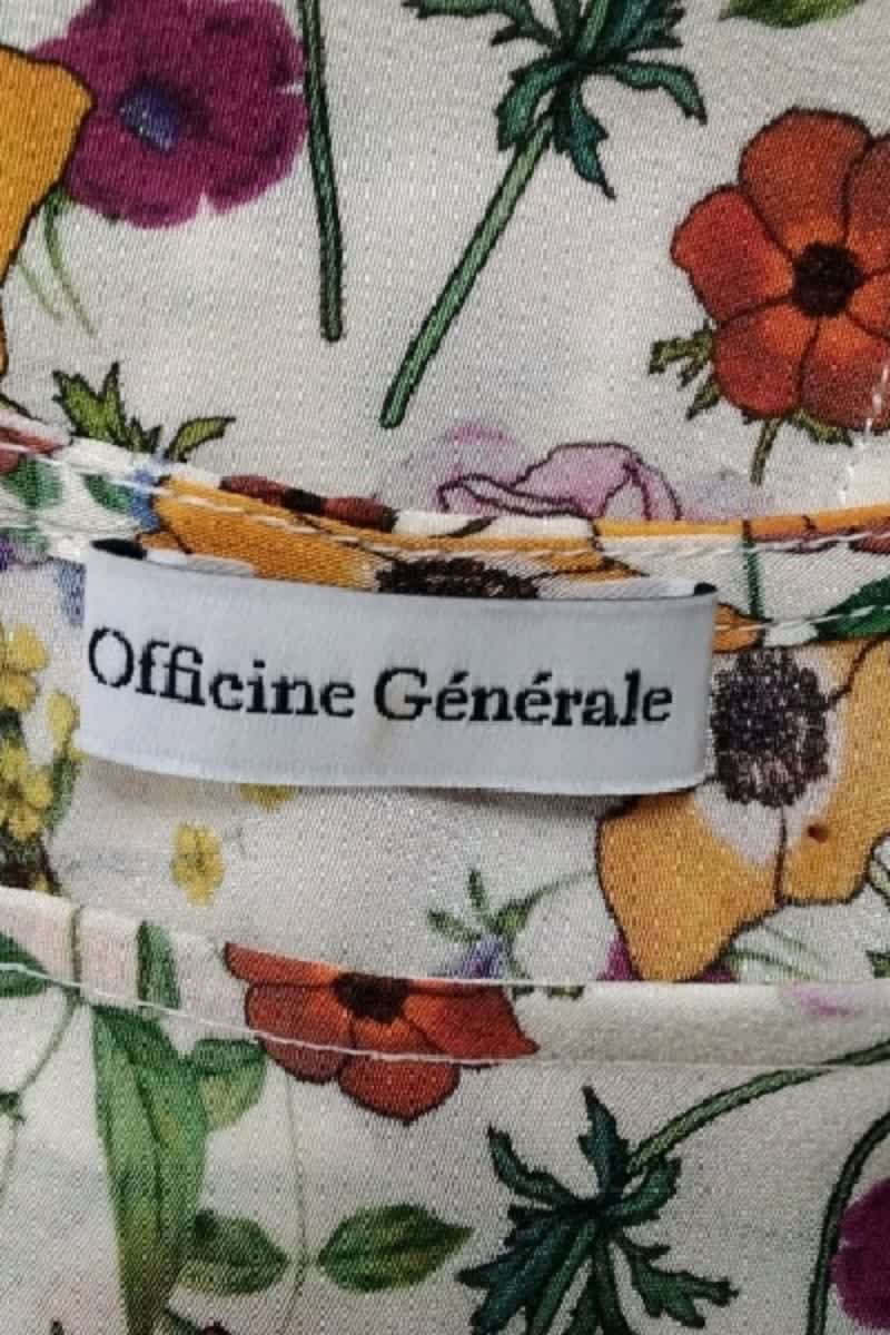 Robe Officine Générale Beige en Polyester