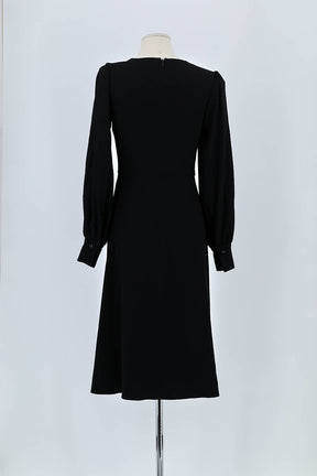 Robe Officine Générale Noir en Polyester