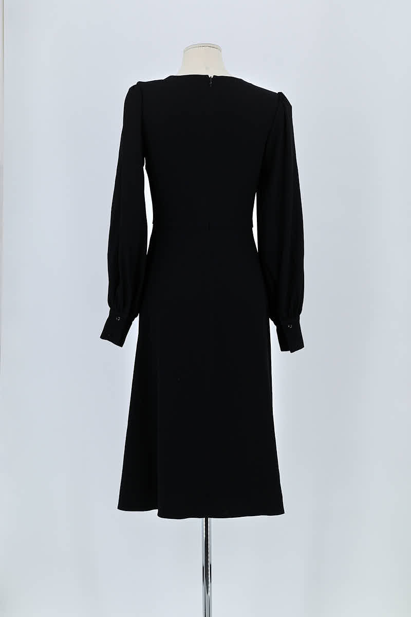 Robe Officine Générale Noir en Polyester
