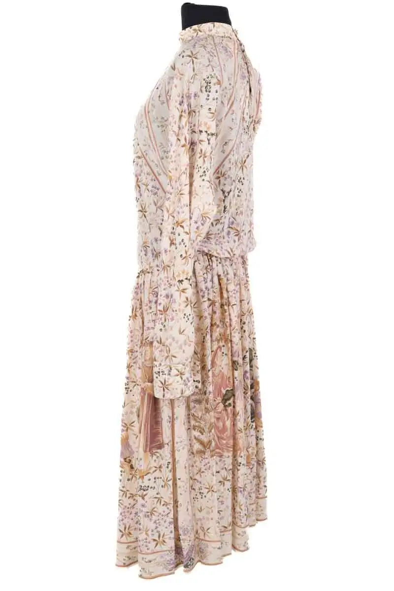 Robe Other Brand Beige en Soie