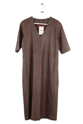 Robe Other Brand Marron en Cuir, taille S - Seconde Main