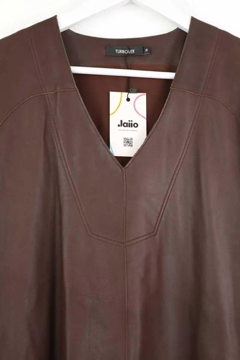Robe Other Brand Marron en Cuir