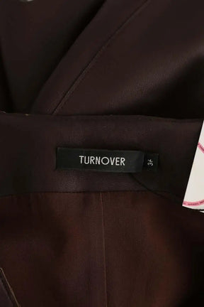 Robe Other Brand Marron en Cuir