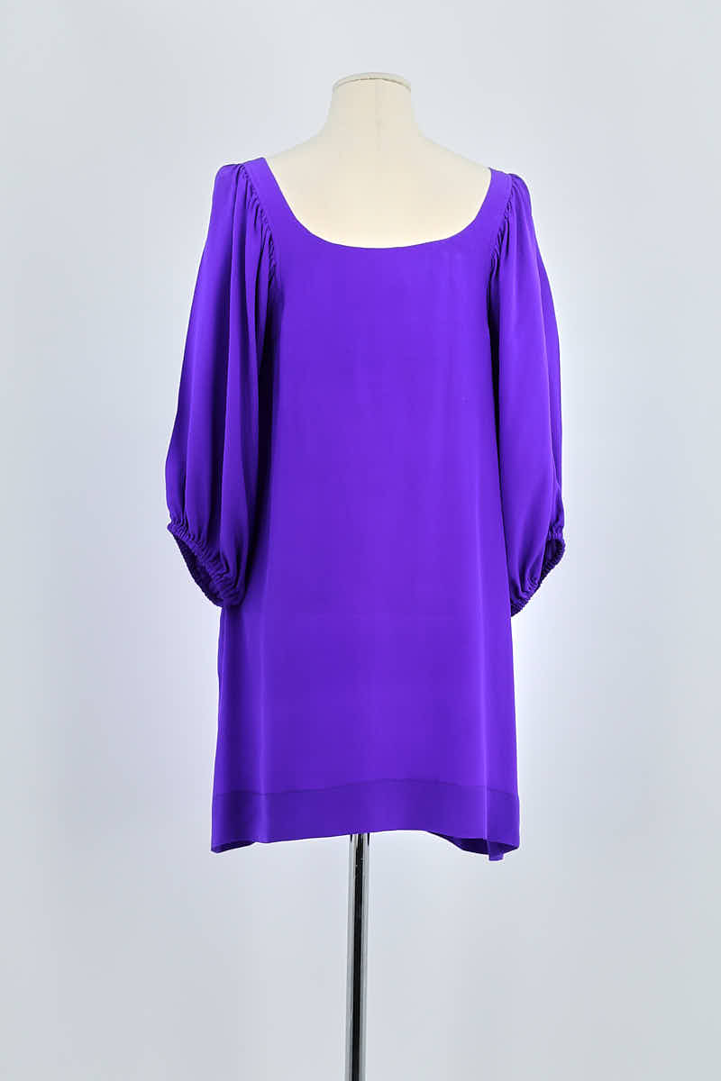 Robe Other Brand Violet en Soie