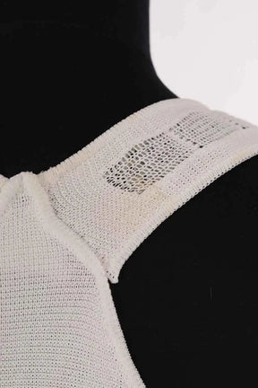 Robe Paco Rabanne Ecru en Viscose