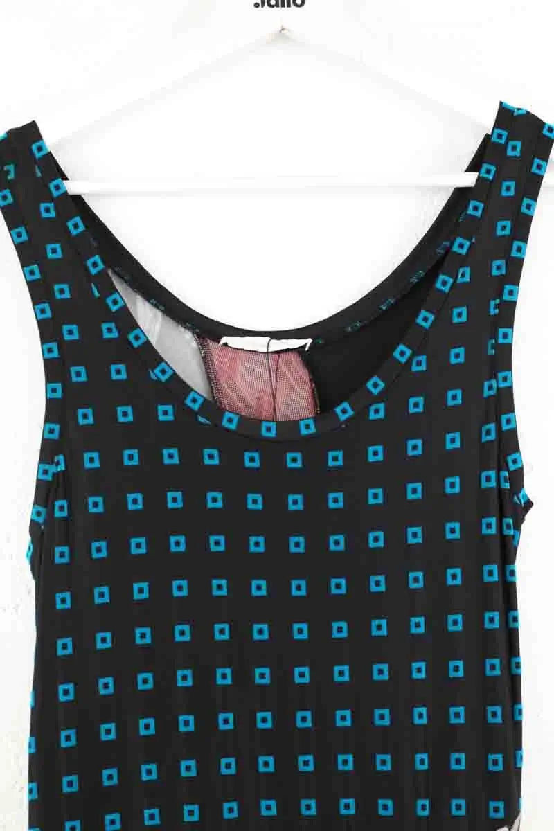 Robe Paco Rabanne Noir en Viscose