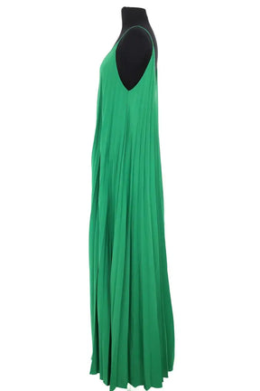 Robe Parosh Vert en Synthétique