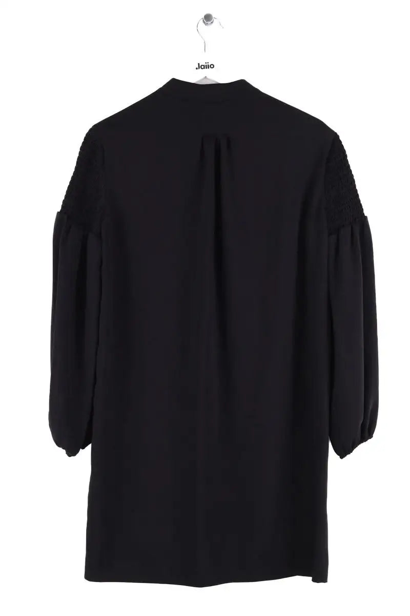 Robe Patou Noir en Synthétique