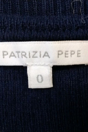 Robe Patrizia Pepe Marine en Soie