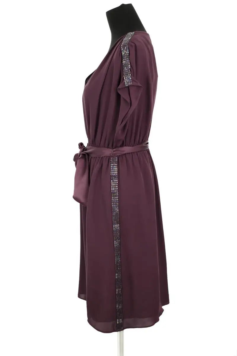 Robe Paul & Joe Marron en Soie
