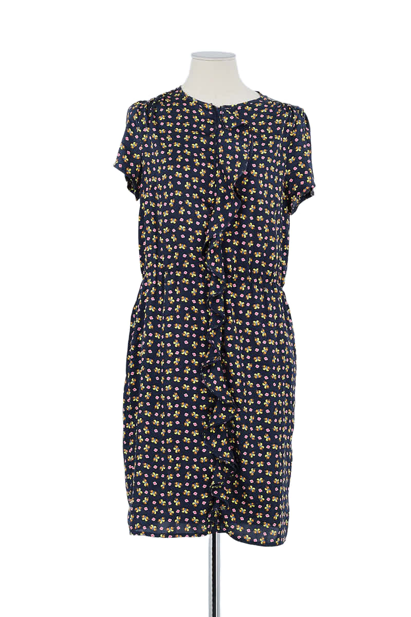 Robe Paul & Joe Marron en Synthétique, taille L - Seconde Main