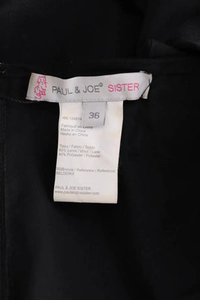Robe Paul & Joe Noir en Laine