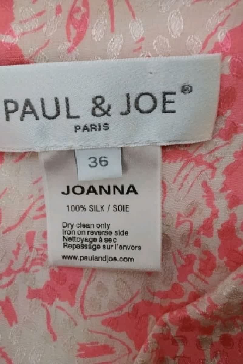 Robe Paul & Joe Rose en Soie