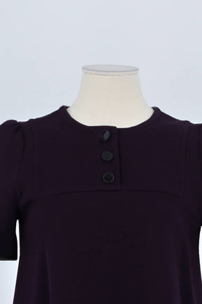 Robe Paul & Joe Violet en Laine
