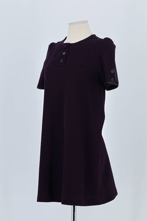 Robe Paul & Joe Violet en Laine