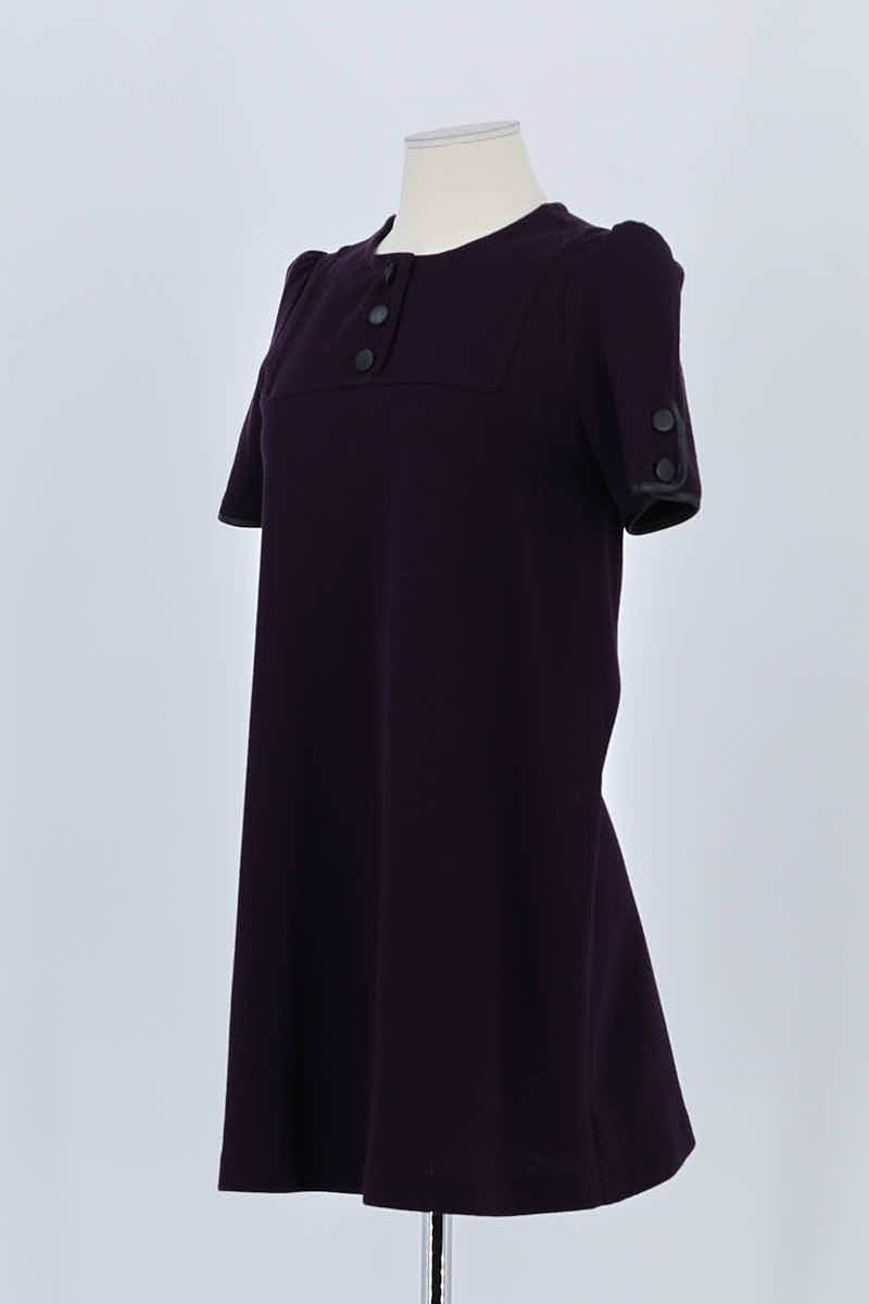 Robe Paul & Joe Violet en Laine