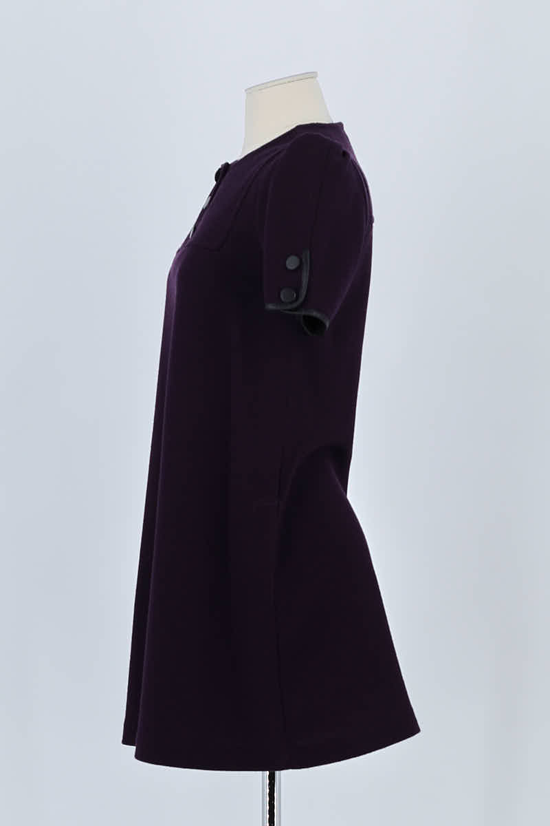 Robe Paul & Joe Violet en Laine