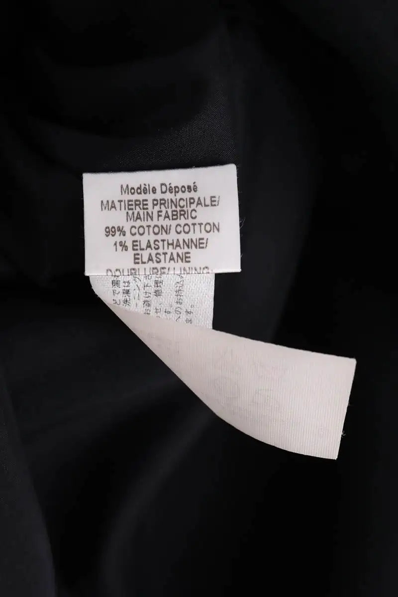 Robe Paule Ka Noir en Coton