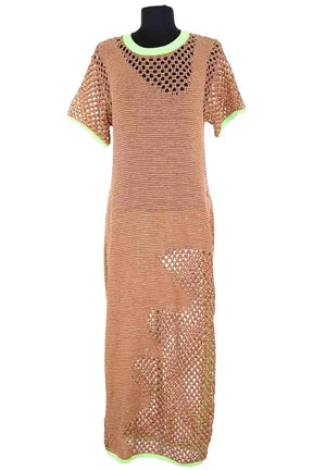 Robe PH5 Marron en Viscose, taille L - Seconde Main