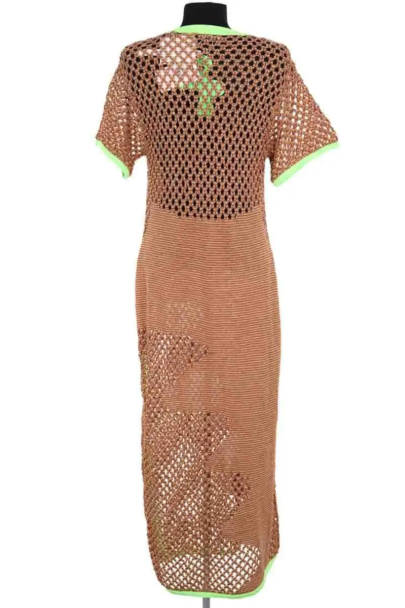 Robe PH5 Marron en Viscose