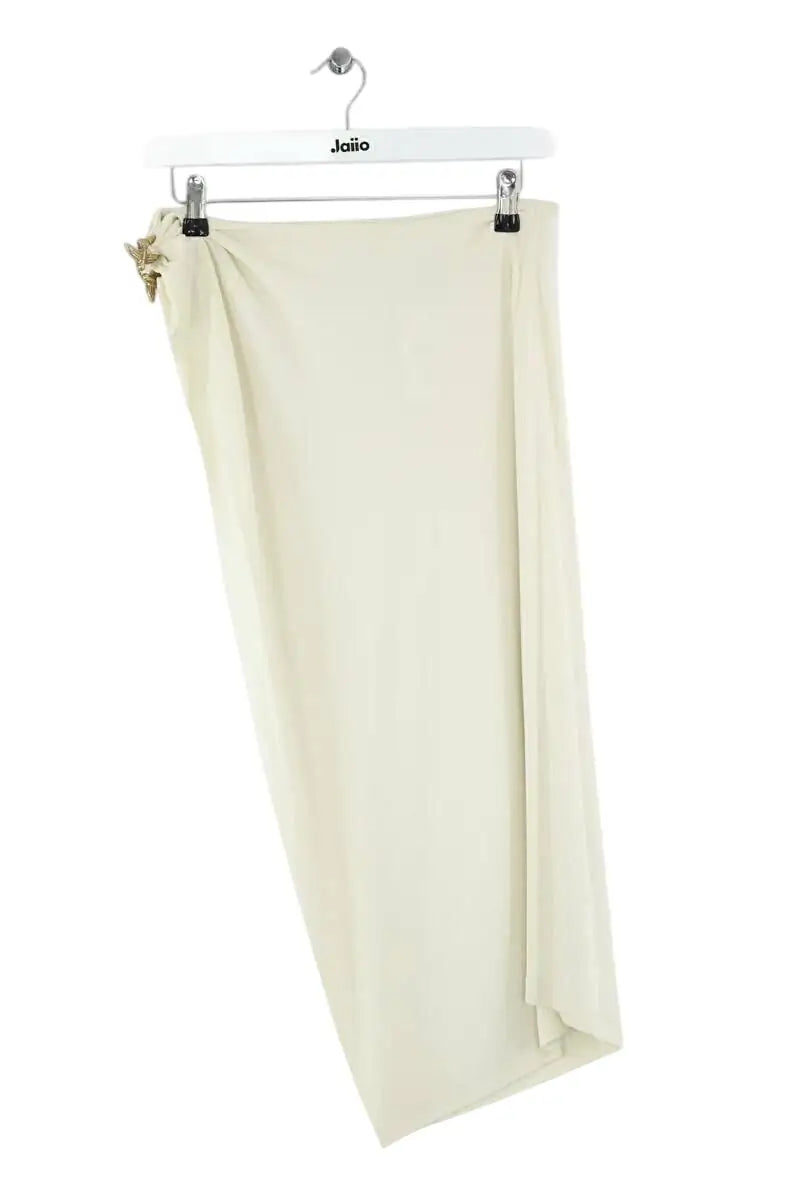 Robe Pinko Beige en Synthétique, taille XS - Seconde Main
