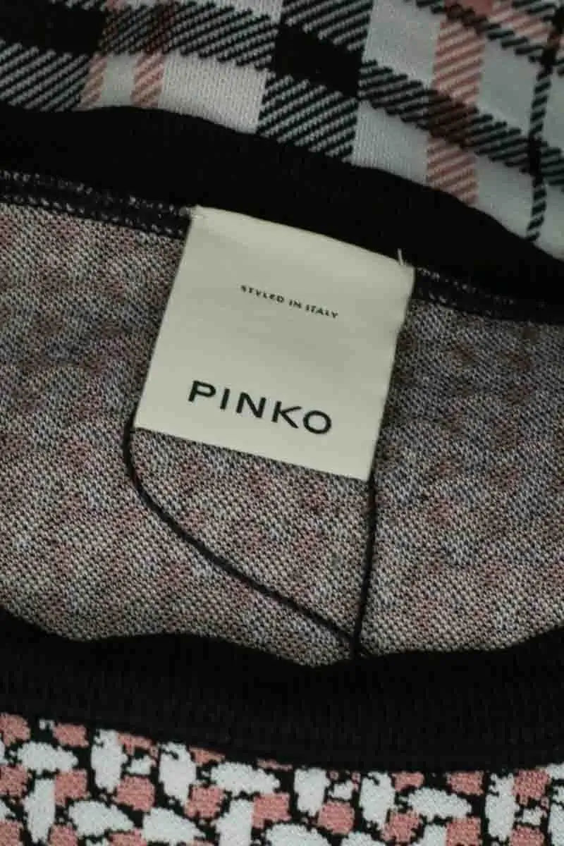 Robe Pinko Blanc en Synthétique