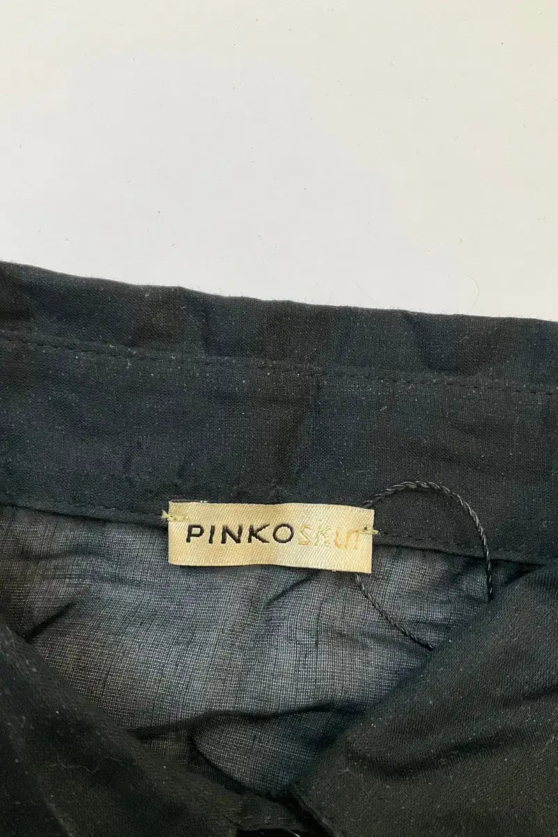 Robe Pinko Noir en Coton