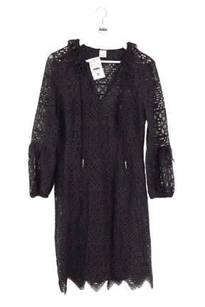 Robe Pinko Noir en Coton, taille XL - Seconde Main