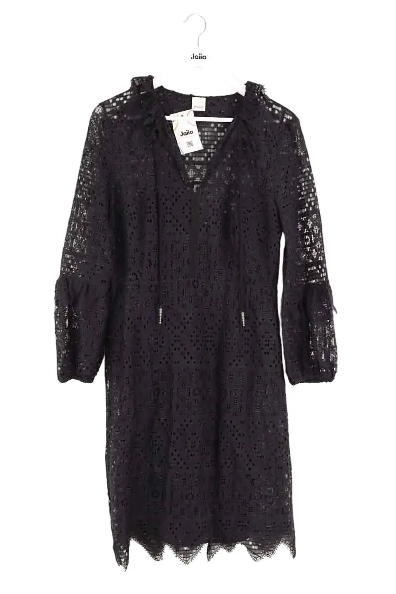 Robe Pinko Noir en Coton, taille XL - Seconde Main