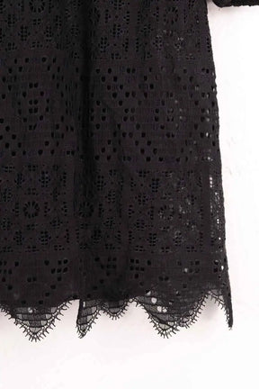Robe Pinko Noir en Coton