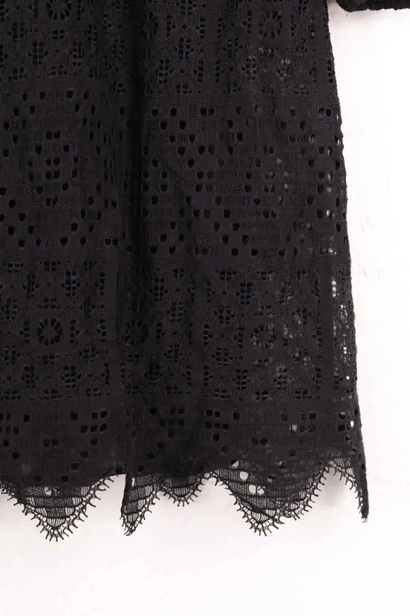 Robe Pinko Noir en Coton