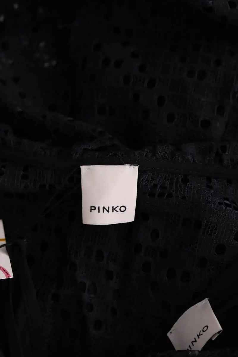 Robe Pinko Noir en Coton