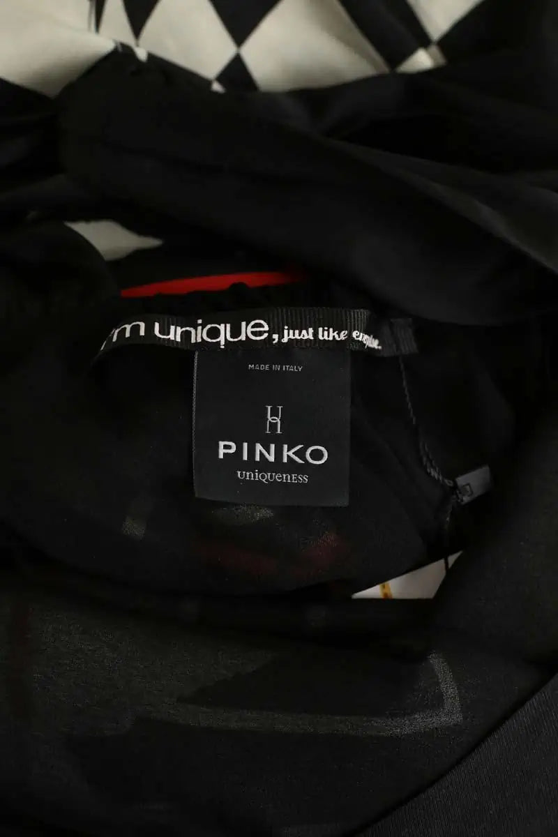 Robe Pinko Noir en Synthétique
