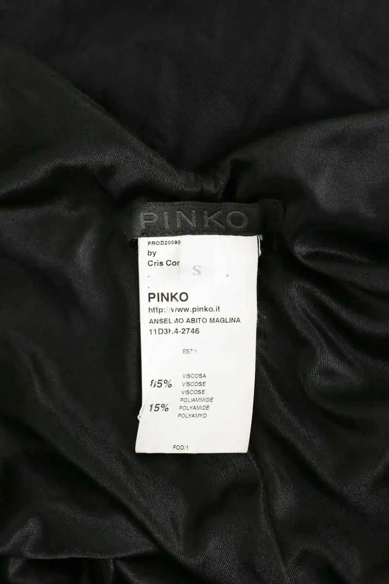 Robe Pinko Noir en Viscose