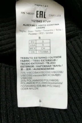 Robe Pinko Noir en Viscose