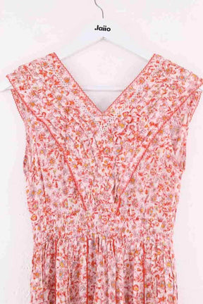 Robe Poupette St Barth Orange en Coton