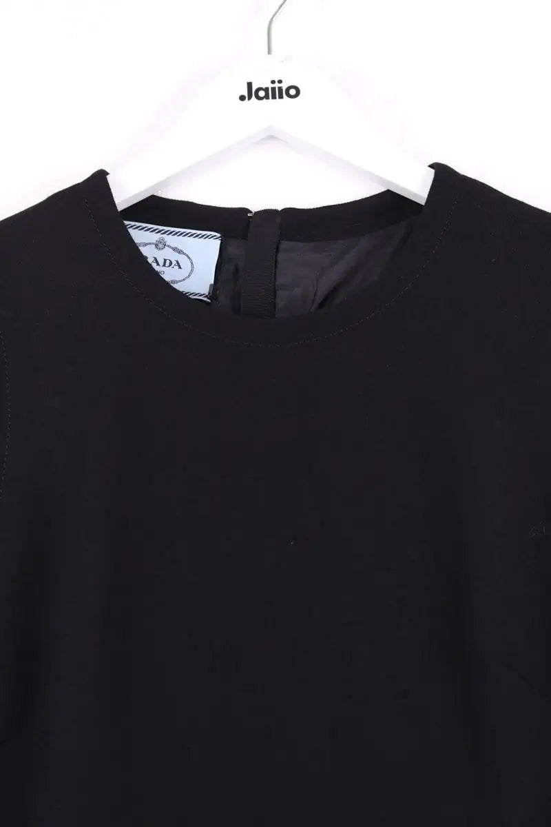Robe Prada Noir en Laine