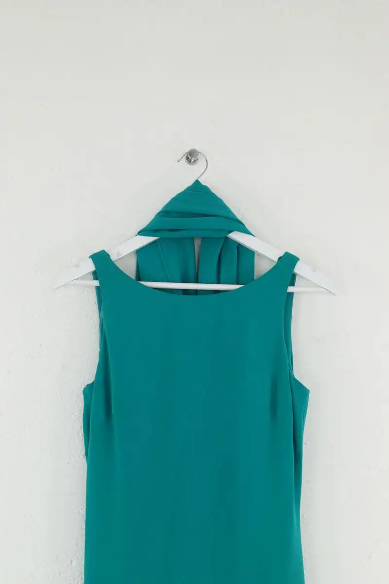 Robe Pronovias Turquoise en Viscose