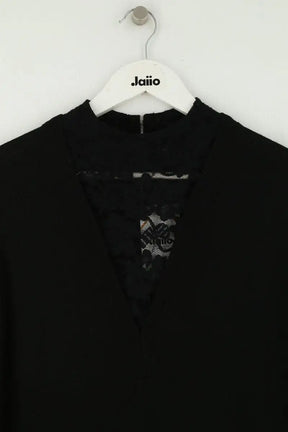 Robe pull Sandro Noir en Synthétique