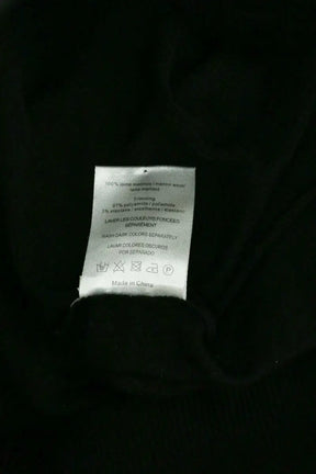 Robe pull Sandro Noir en Synthétique