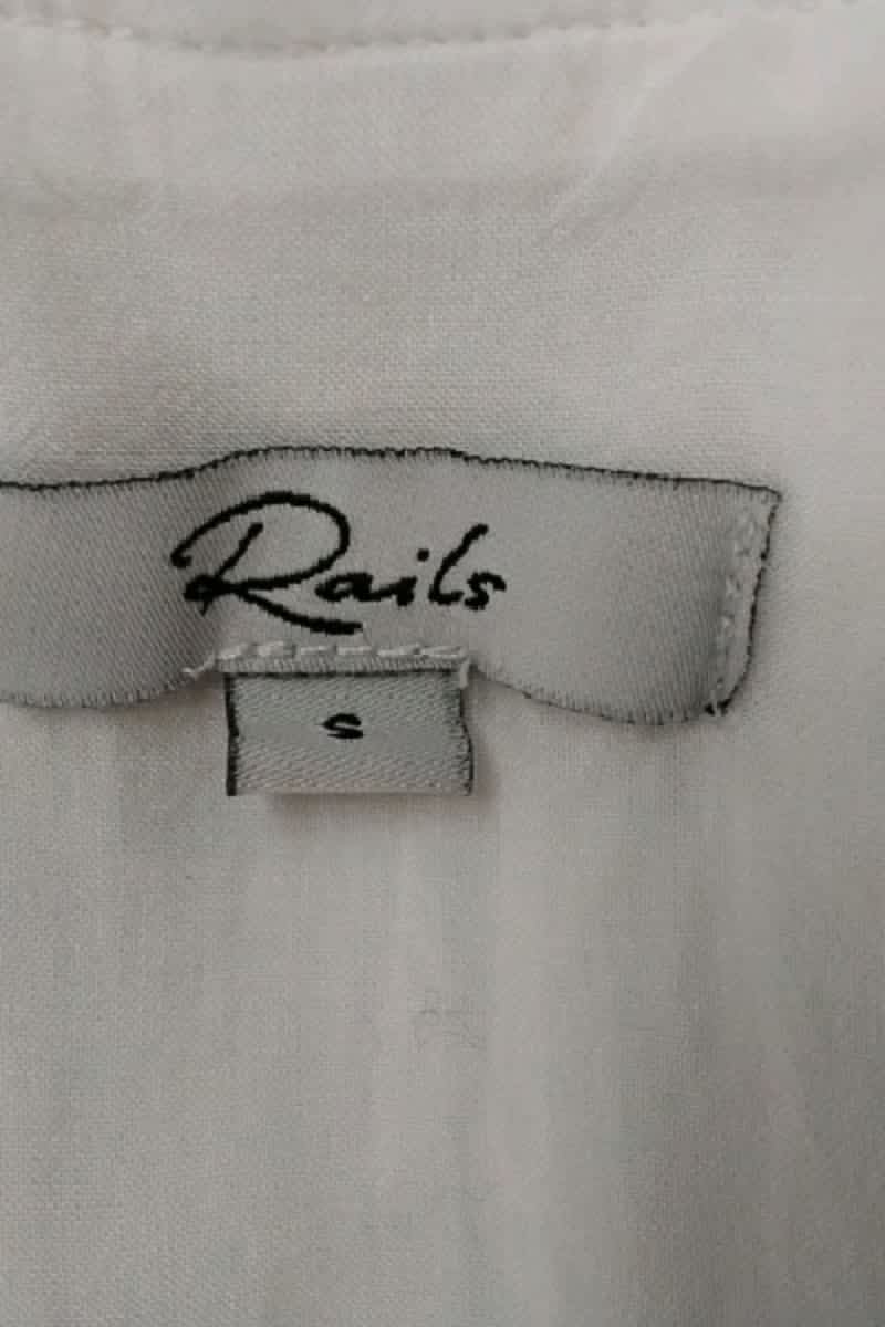 Robe Rails Blanc en Lin