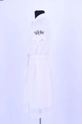 Robe Ralph Lauren Blanc en Coton
