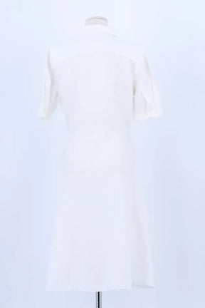 Robe Ralph Lauren Blanc en Lin