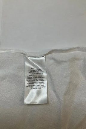 Robe Ralph Lauren Blanc en Lin