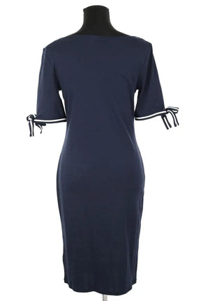 Robe Ralph Lauren Marine en Coton