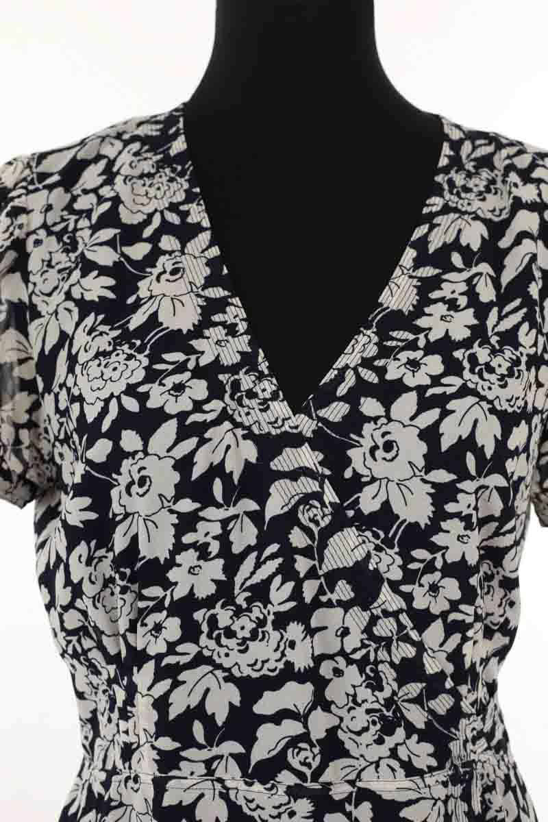 Robe Ralph Lauren Marine en Polyester